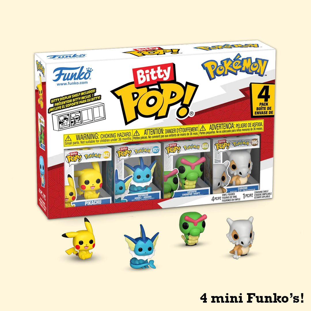 Bitty POP! Mini Funko's: Pokémon Pikachu