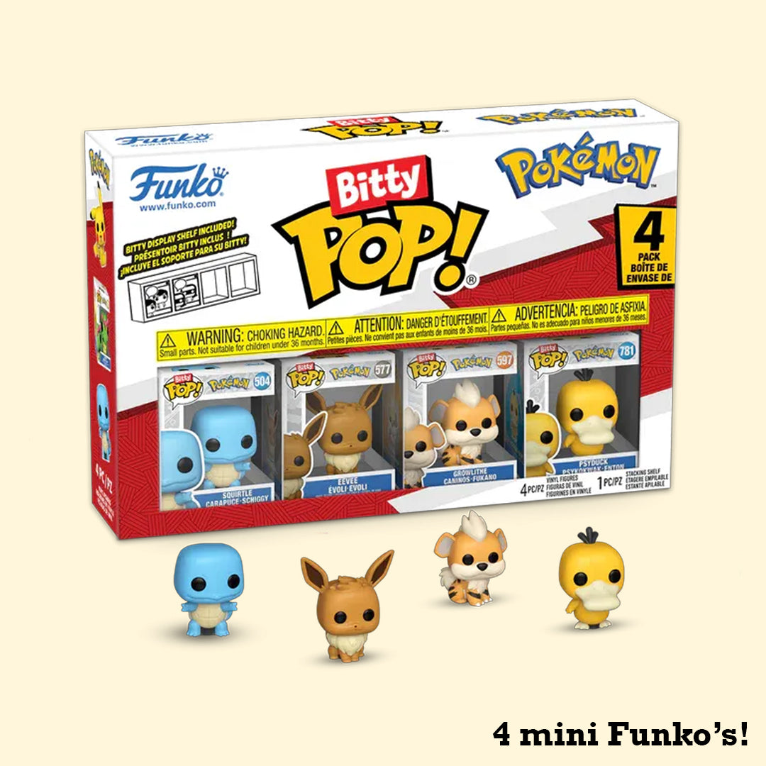 Bitty POP! Mini Funko's: Pokémon Squirtle