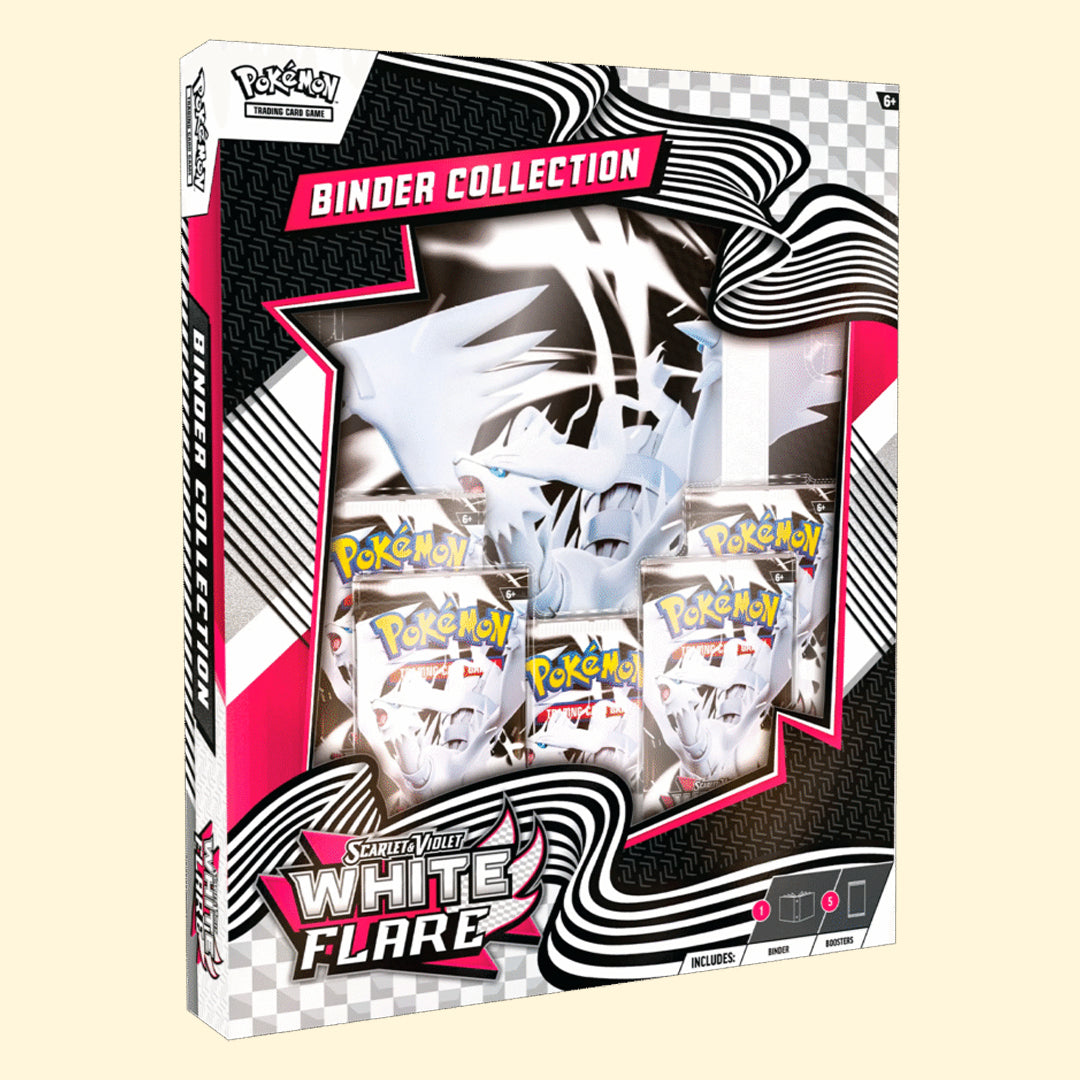 White Flare Binder Collection
