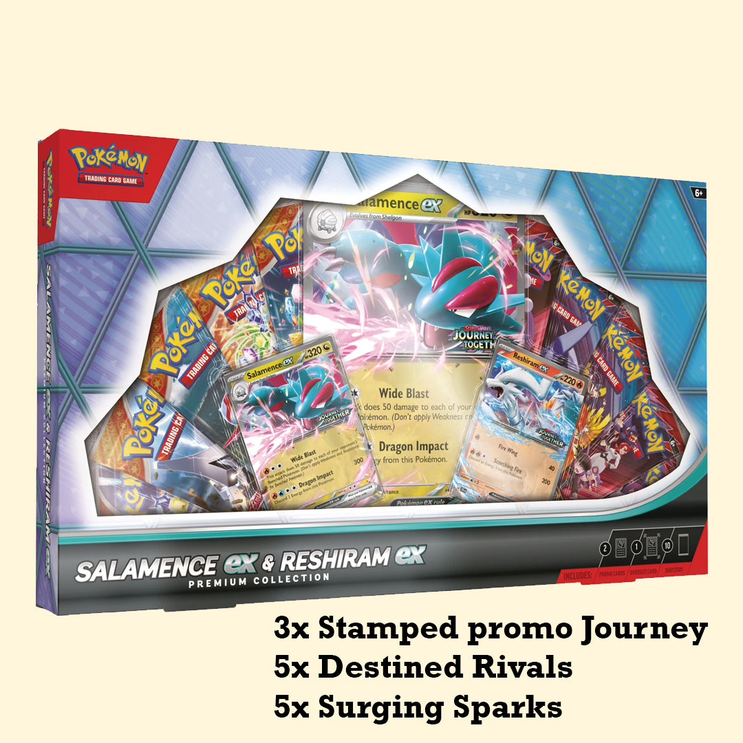 Salamence ex & Reshiram ex Premium Collection