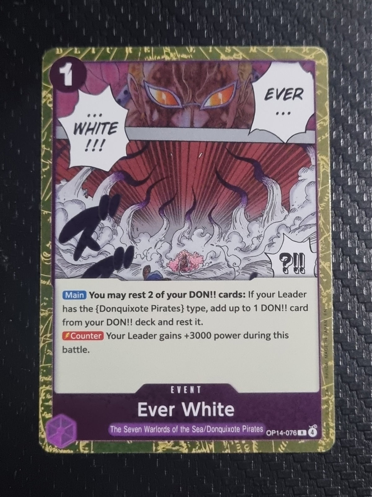 Ever White Foil R The Azure Sea's Seven OP14-076 NM