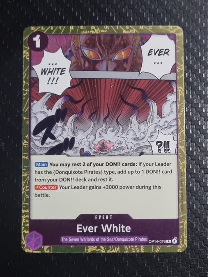 Ever White Foil R The Azure Sea's Seven OP14-076 NM