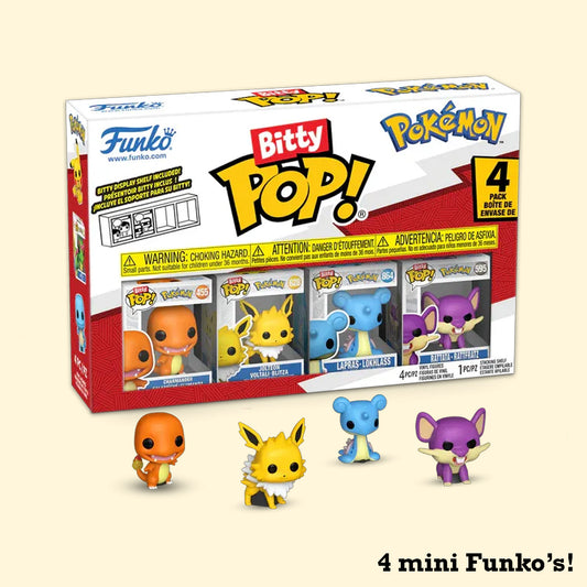 Bitty POP! Mini Funko's: Pokémon Charmander