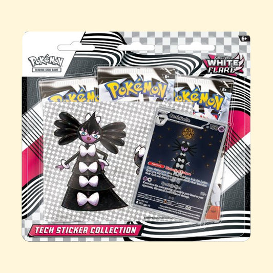 Sticker collection White Flare