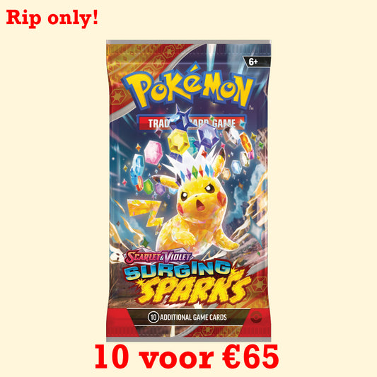 10 voor €65 Surging Sparks