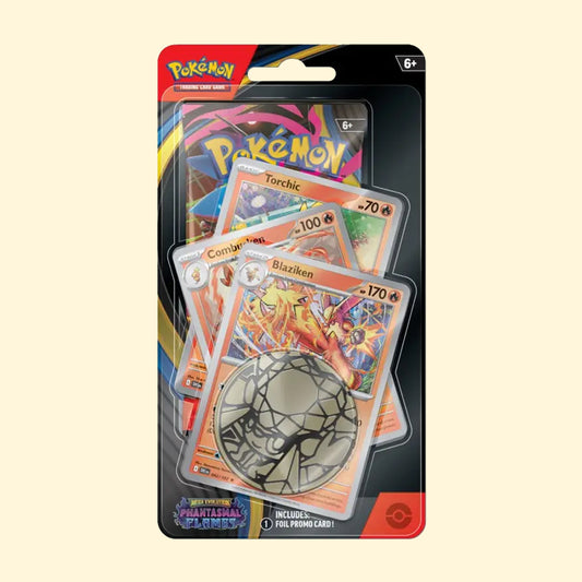 Phantasmal Flames checklane blister Blaziken