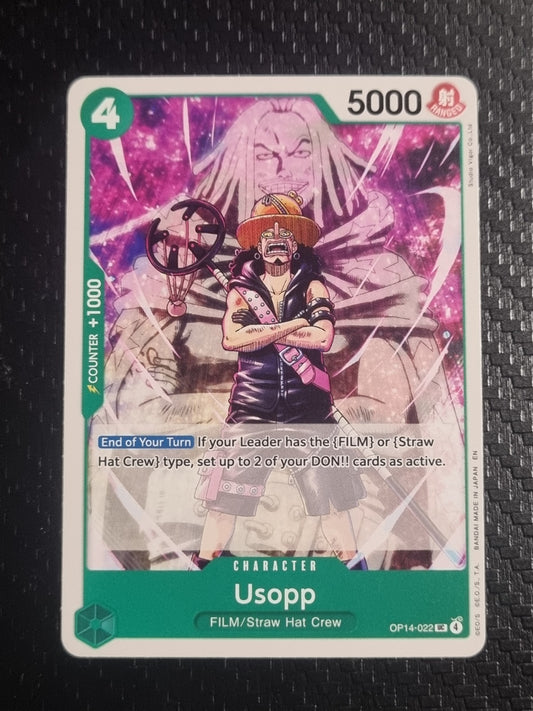 Usopp UC The Azure Sea's Seven OP14-022 NM
