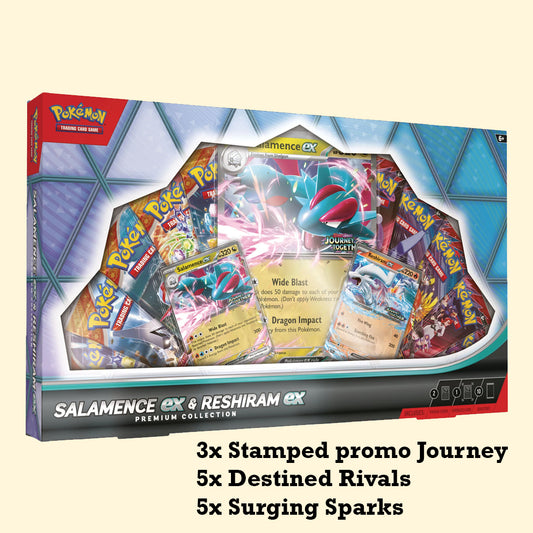 Salamence ex & Reshiram ex Premium Collection